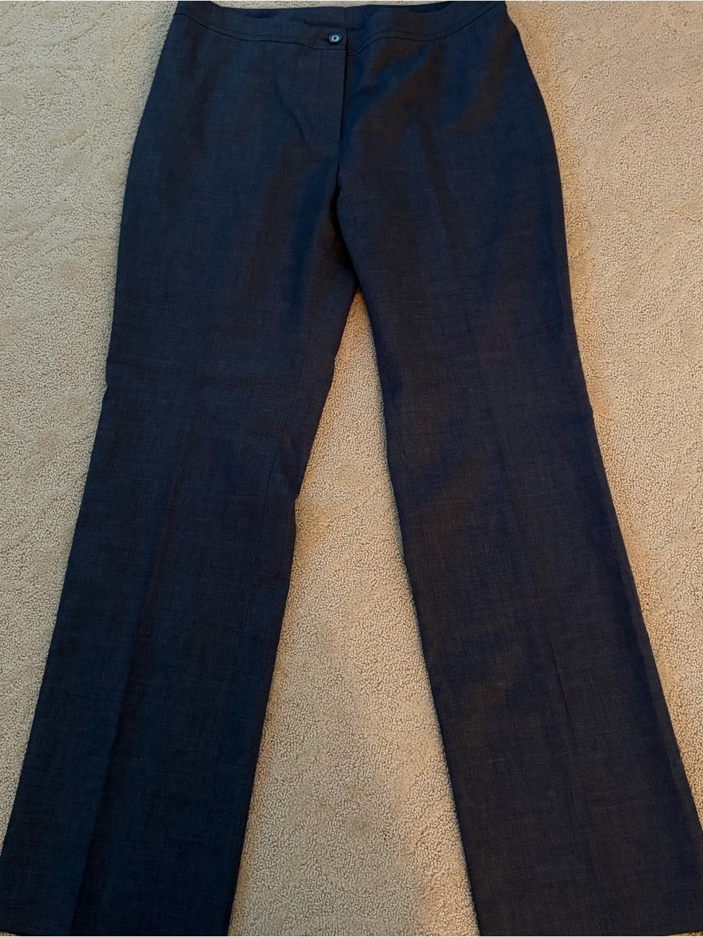 Akris Punto Black Wool Trouser Pants size 12